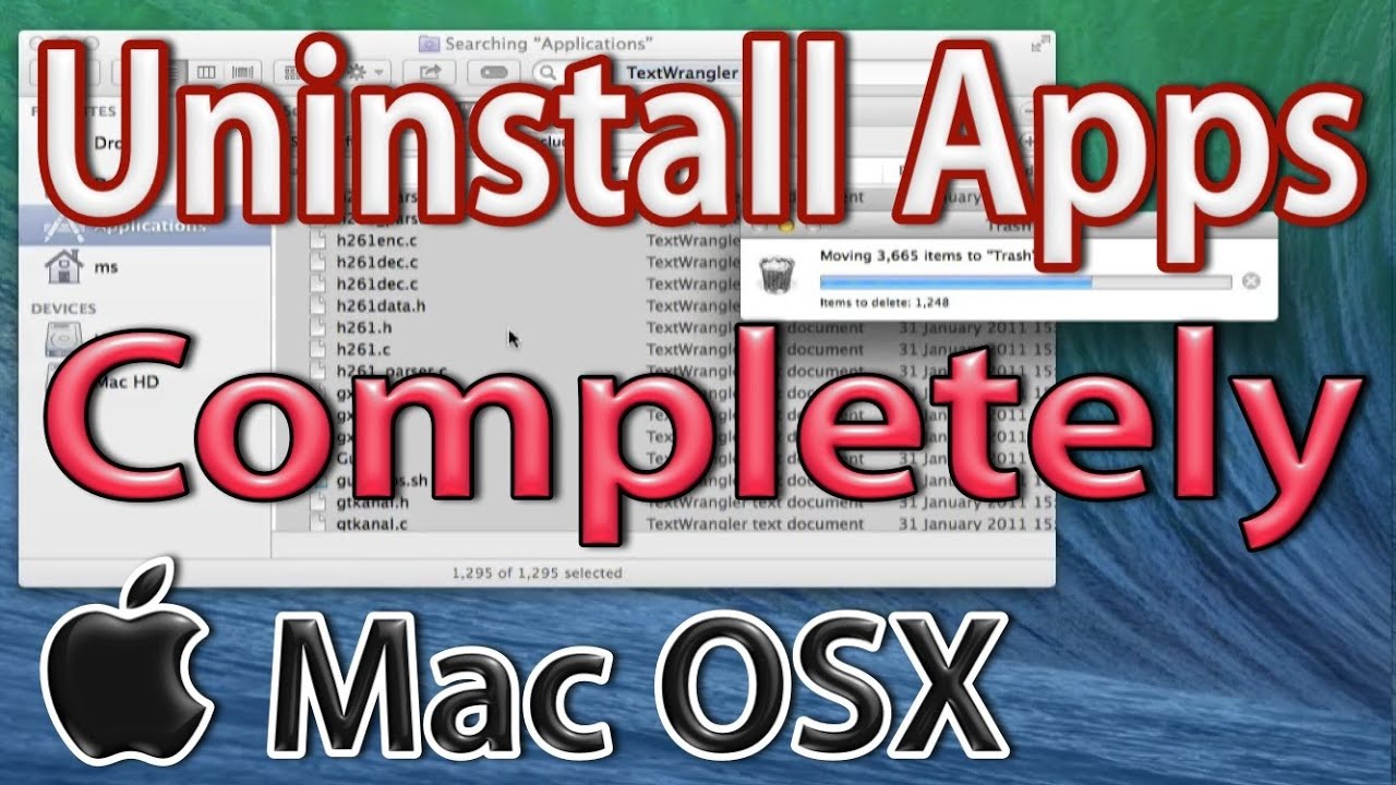 How To Fully Uninstall App Mac